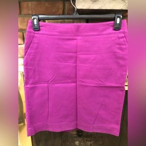 Merona Purple Pencil Skirt Sz 6
